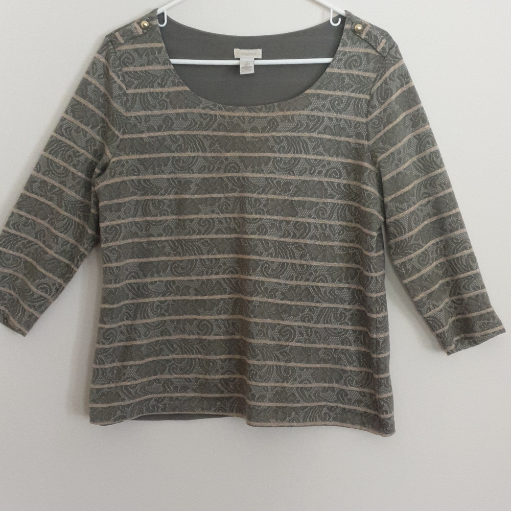 Chico's Green Top
